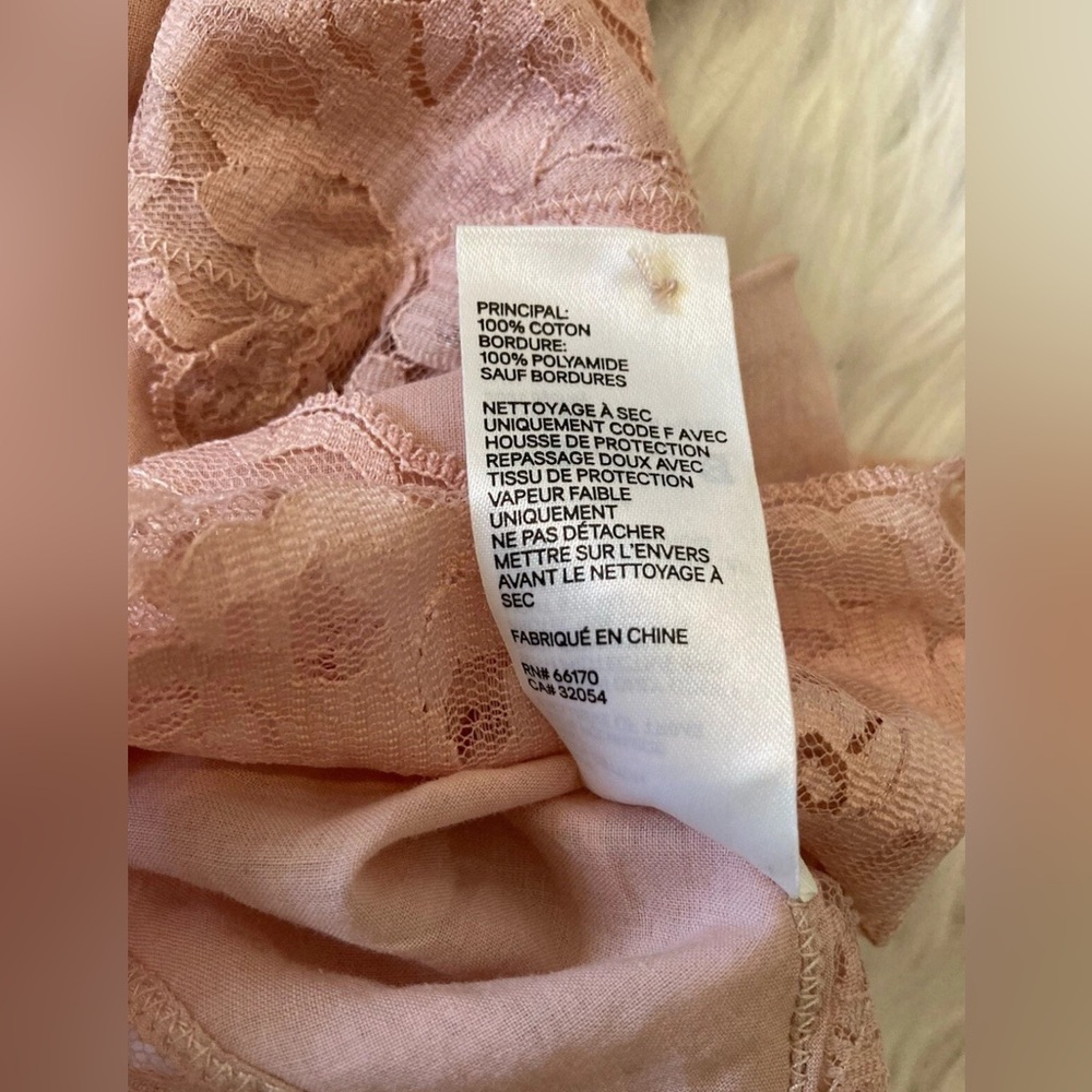 Zimmermann New Botanica Teddy Lace Bodysuit Dusty Pink Size 1 - Picture 3 of 4
